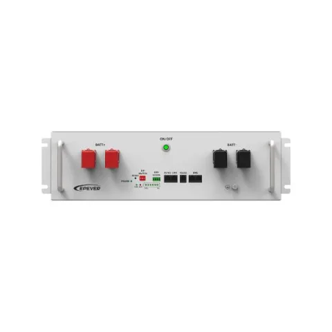 Batería de Litio LFP de 5.12kWh, 51.2V-100AH, 6,000 Ciclos, DOD 90%, compatible con inversor UP3000-HM8041