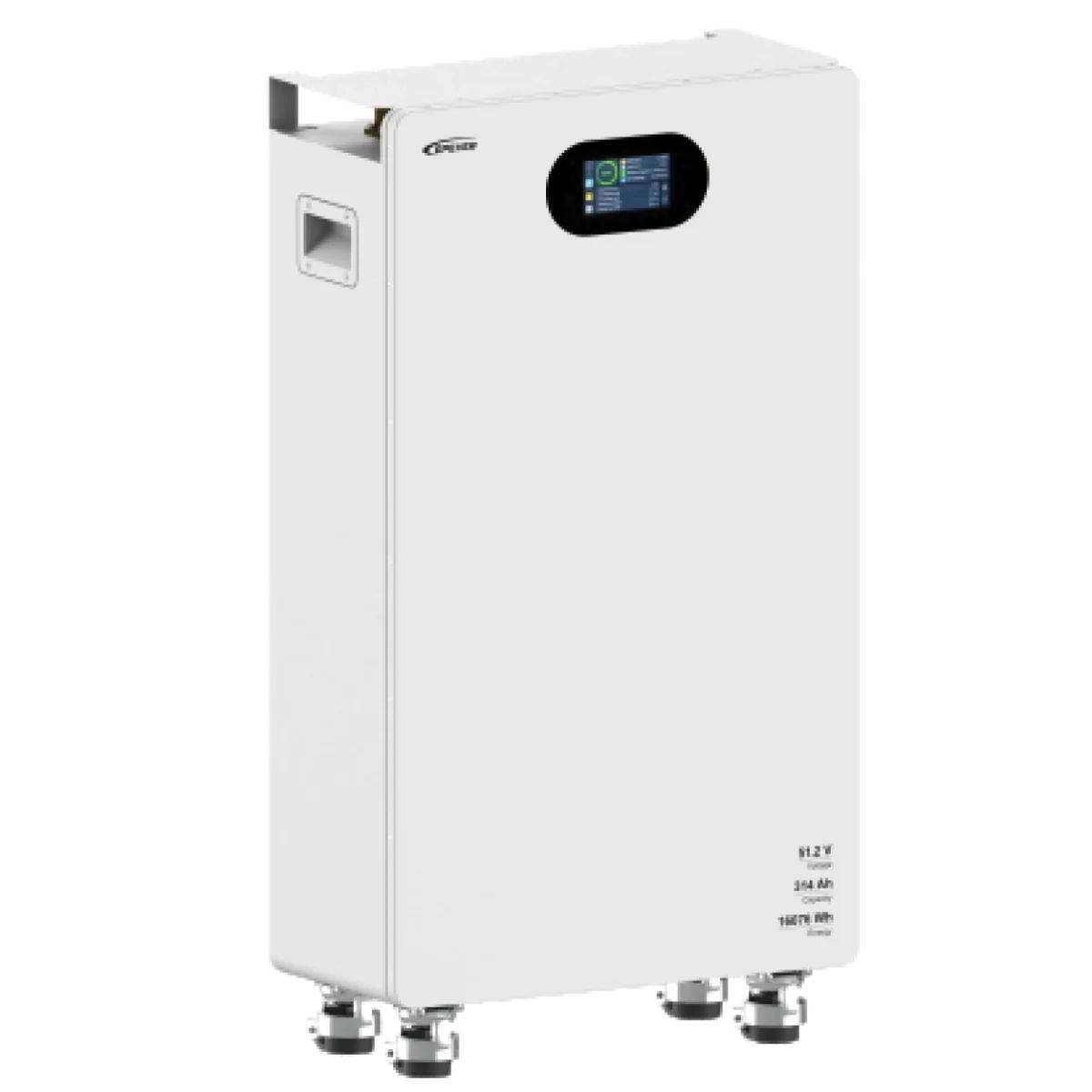 Bateria de Litio 16kWh, 51.2V, 314AH, 8000 ciclos, Compatible con inversor cargador Epever
