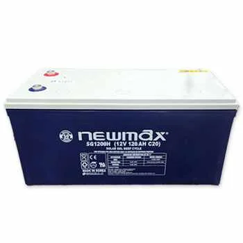 Batería Solar Newmax de Gel de 12V-120Ah