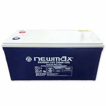 Batería Solar Newmax Gel 12V-230Ah@20hr
