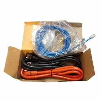 Kit de Cables que incluye 1 Cable 2m(+), 1 Cable 2m(-), 1 Cable CAN 3.5m, 4AWG