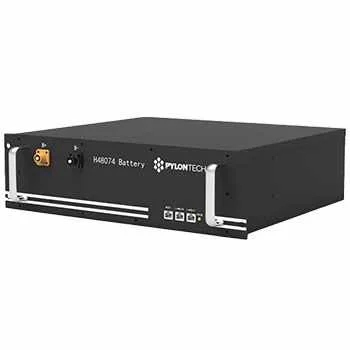 Bateria Pylontech LFP de Alto Voltaje, capacidad de 3.55 kWh, 48V, 74Ah, DoD 90%. Compatible con inversores híbridos Solis y Sol-Ark HV.