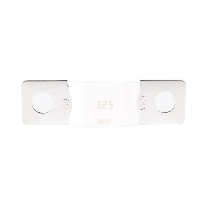 Fusible Mega Fuse de 300A para sistemas a 80V brinda proteccion a tu sistema Victron contra sobrecorrientes.