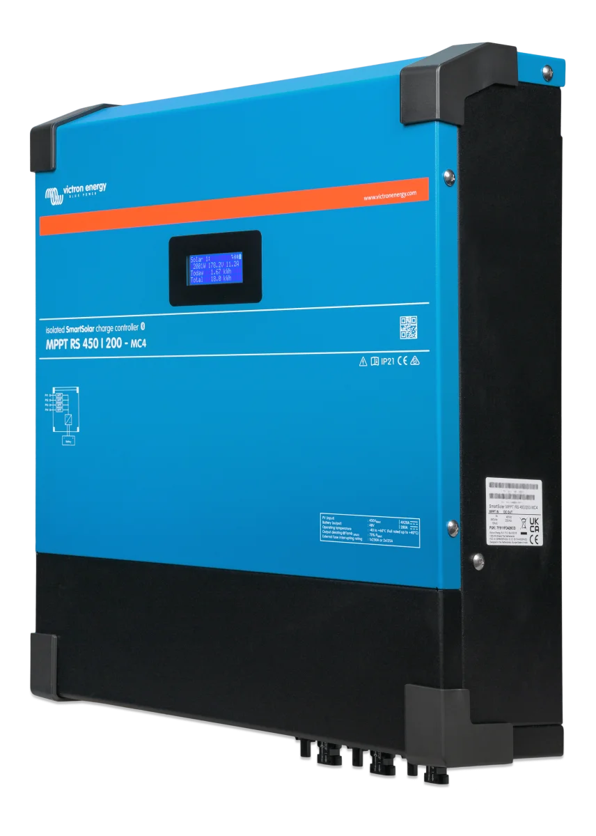 Controlador Victron SmartSolar MPPT RS 450/100 MC4 para baterías de 48 V