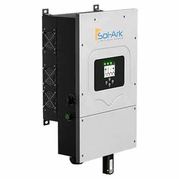Inversor Híbrido Sol-Ark de 8 kW de Potencia ON GRID y OFF GRID, 2 MPPT, Salida de Backup Split Phase 120/240V, Admite conexión en paralelo de 2 y 3 fases hasta 9 equipos.