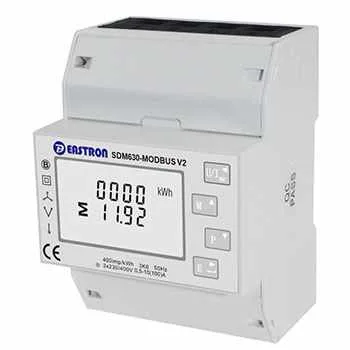 Smart Meter para Net Zero Export conexión directa al inversor y comunicación RS485, 5-100A