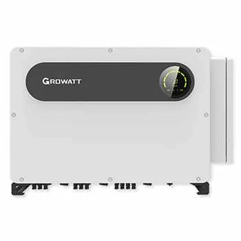 Inversor Growatt MAX de 125kW, 3 Fases 480/277Vac, 10 MPPT´s con antena Wifi integrada y 10 años de garantía.
