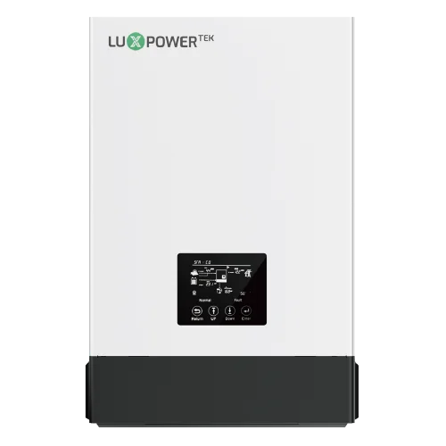 Inversor Cargador LUX SNA 3K, Monofasico 120 V, Compatible con Baterias LUX PGEM y Pylontech LV.