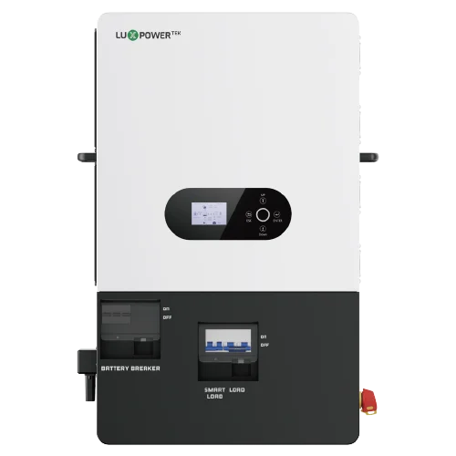 Inversor Cargador LUX SNA 12K, Split Phase 120/240V, Compatible con Baterias LUX PGEM y Pylontech LV.