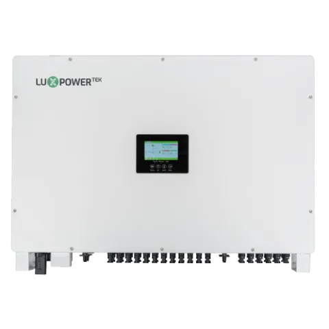 Convertidor LUXPOWER DC-DC, 200kWp de entrada FV Max y 100kW de salida, 24 MPPT´s, monitoreo 24/7