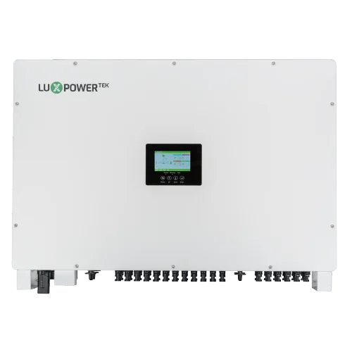 Convertidor LUXPOWER DC-DC, 200kWp de entrada FV Max y 100kW de salida, 24 MPPT´s, monitoreo 24/7
