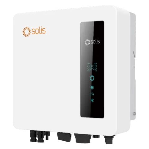 Inversor Solis de 3.6kW a 220V, 2 MPPT, 2 fases, incl. DC Disconnect.