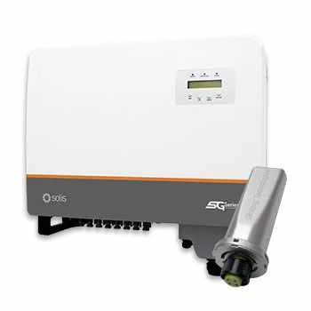 Inversor Solis de 15kW a 220V, 3 MPPT, 3 fases, incl. DC Disconnect