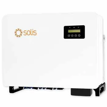 Inversor Solis 60kW a 480V, 6 MPPT, 3 fases, incl. DC Disconnect