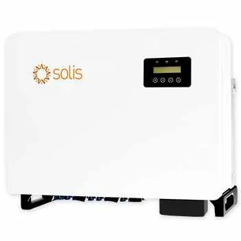 Inversor Solis 60kW a 480V, 6 MPPT, 3 fases, incl. DC Disconnect