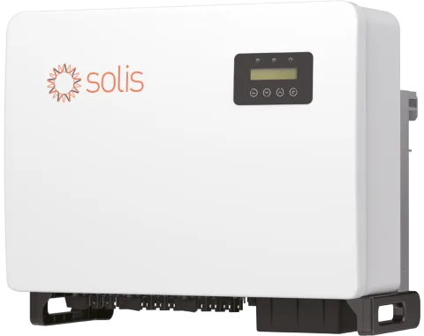 Inversor Solis 30kW a 220V, 4 MPPT, 3 fases, incl. DC Disconnect