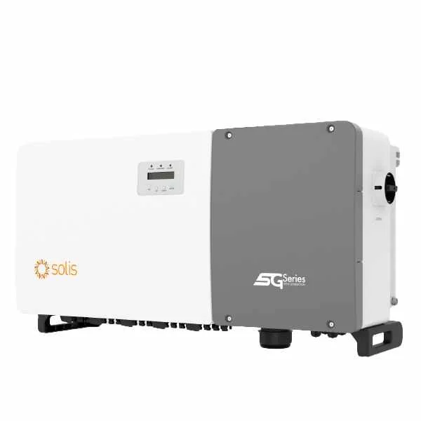 Inversor Solis de 124kW a 480V, 10 MPPT, 3 fases