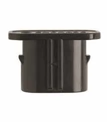 Tapa selladora hembra para cada conector no utilizado