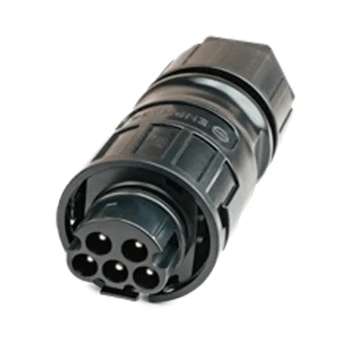 Conector macho para Cable QD de enphase trifásico.