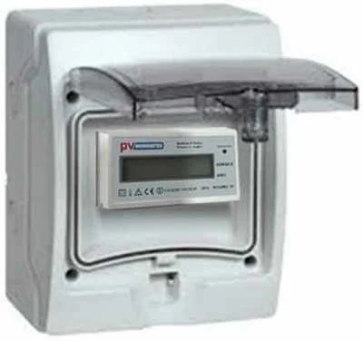 Medidor KWH caja IP65 bifasico 2Fases/1Neutro 110/220V 10-100A