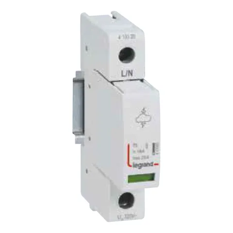 Supresor de picos Legrand de CA 45kA, Clase II