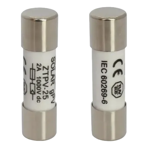 Caja con 10 fusibles Merz de 20A 1000 Vdc
