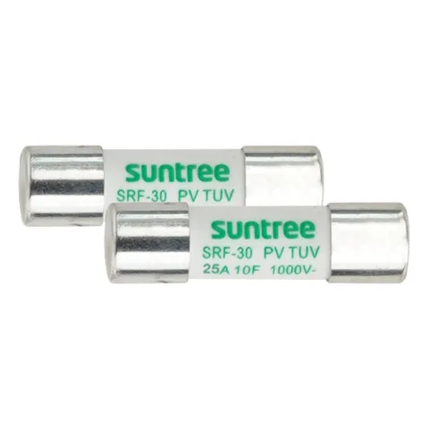 Caja con 10 fusibles Suntree de 30A 1000 Vdc 10x38mm