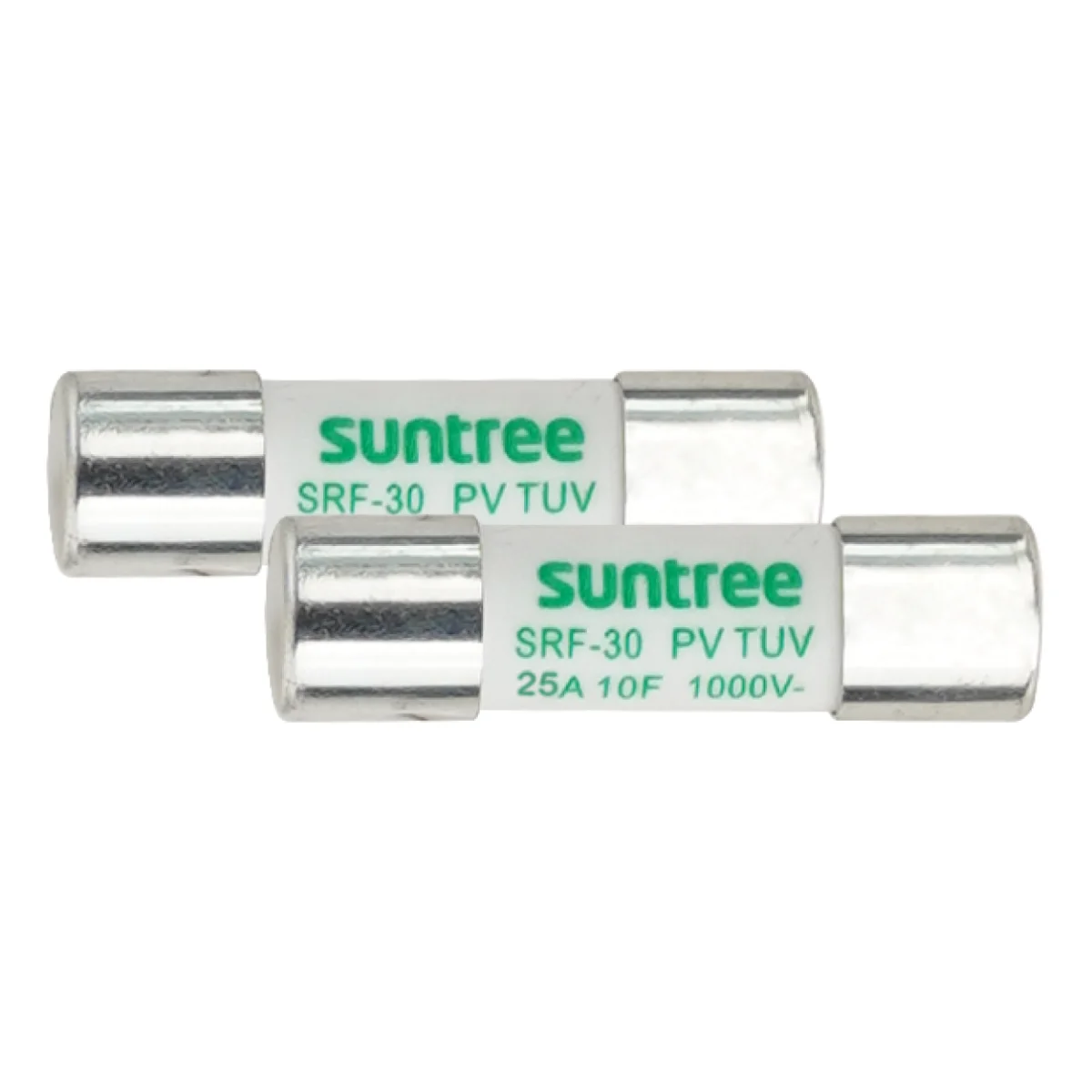 Caja con 10 fusibles Suntree de 30A 1000 Vdc 10x38mm