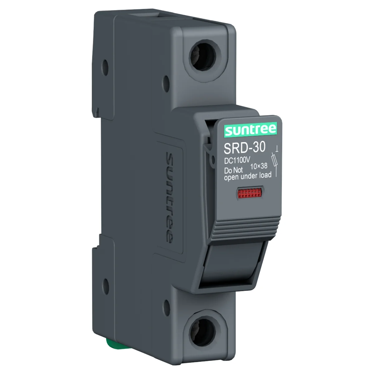 Caja con 12 portafusibles Suntree de 30A 1100 DC