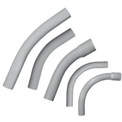 Codo Cantex 3/4" 90° conduit 40 de PVC terminación Campana