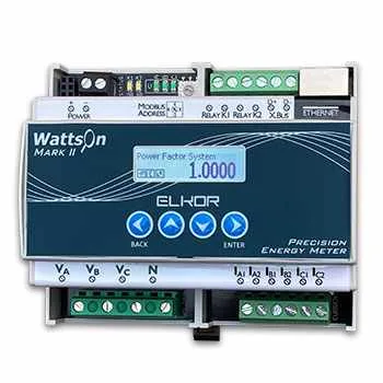 Medidor de Energía Watts ON MarkII modulo Ethernet port integrado