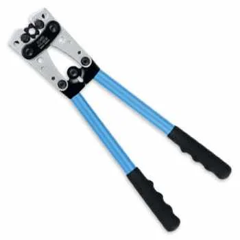 Crimpadora de terminales para batería de 8-1/0 AWG