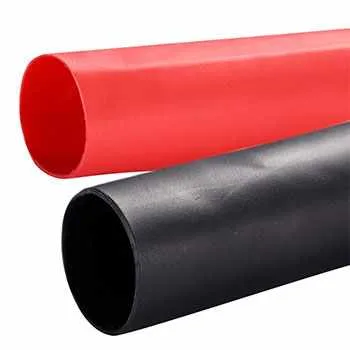 Par de tubos termocontractil rojo y negro, de 1m, para 10-4 AWG