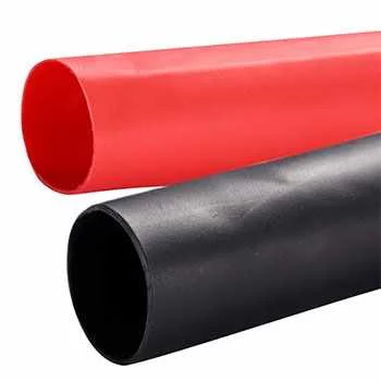 Par de tubos termocontractil rojo y negro, de 1m, para 10-4 AWG
