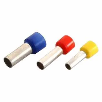 50 Terminales de punta tipo ferrules amarillas para 12 AWG