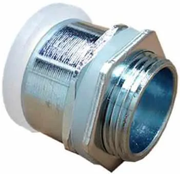 10 Conectores metálicos para tubo conduit M25 a 3/4"