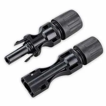 10 Conectores MC4, 5 Hembras y 5 Macho cable 14-10 AWG, 1500 Vdc