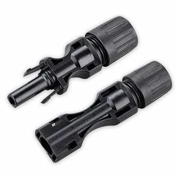 10 Conectores MC4, 5 Hembras y 5 Macho cable 14-10 AWG, 1500 Vdc