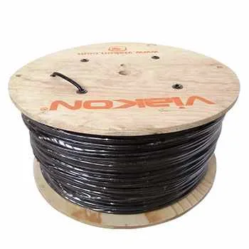 Cable Fotovoltaico negro Viakon carrete 500 mts 8 AWG 2000V