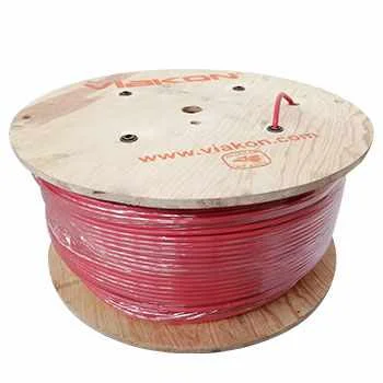 Cable Fotovoltaico rojo Viakon carrete 500 mts 8 AWG 2000V