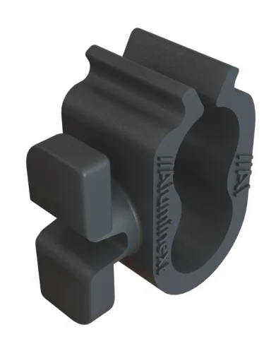 5 Clips de Plástico para 2 cables, Next-Rail