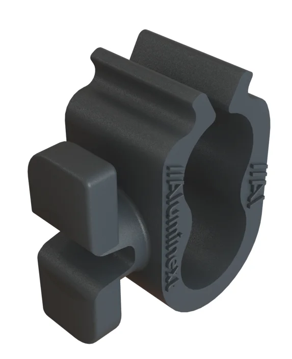 5 Clips de Plástico para 2 cables, Next-Rail