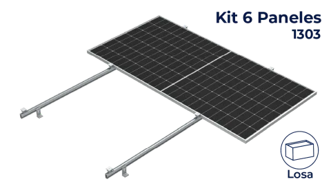 Kit Nxt-Rx para 6 paneles a 0° hasta 1303mm