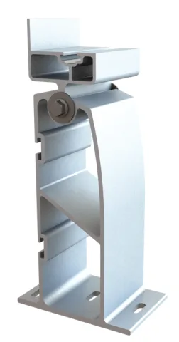 Base trasera para sistema de contrapesos Aluminext