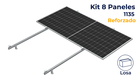 Kit reforzado Nxt-Rx para 8 paneles a 0° hasta 1135mm