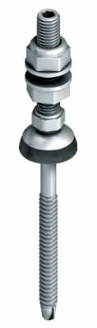 Tornillo auto-taladrante solar p/techos metalicos, de 85 mm.