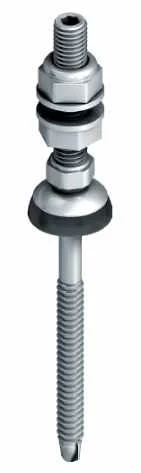 Tornillo auto-taladrante solar p/techos metalicos, de 85 mm.