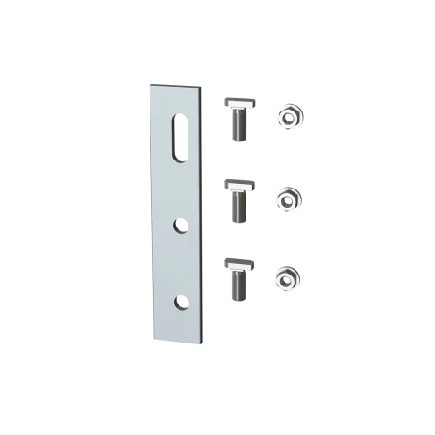 Conector para CrossRail con inclinación fija.