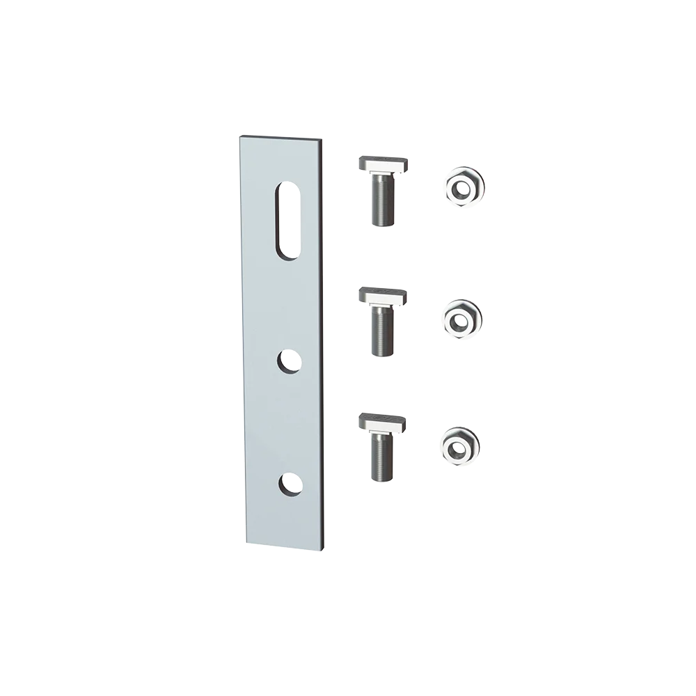 Conector para CrossRail con inclinación fija.