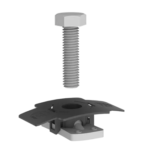Conector de microinversores , optimizadores y accesorios para CrossRail.